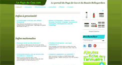Desktop Screenshot of le-pays-de-gex.com