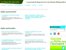 Tablet Screenshot of le-pays-de-gex.com